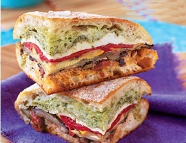 02 - Mediterranean Pressed Picnic Sandwich lhereld