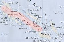 18 - El 7 de febrero de 1568 la expedición llegó a la primera de las islas del archipiélago la que fue bautizada con el nombre de Isla de Santa Isabel. Durante un año exploraron la infinidad de islas del archipiélago en busca de oro.