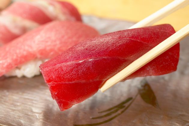 10 - El sushi tradicional es de atún